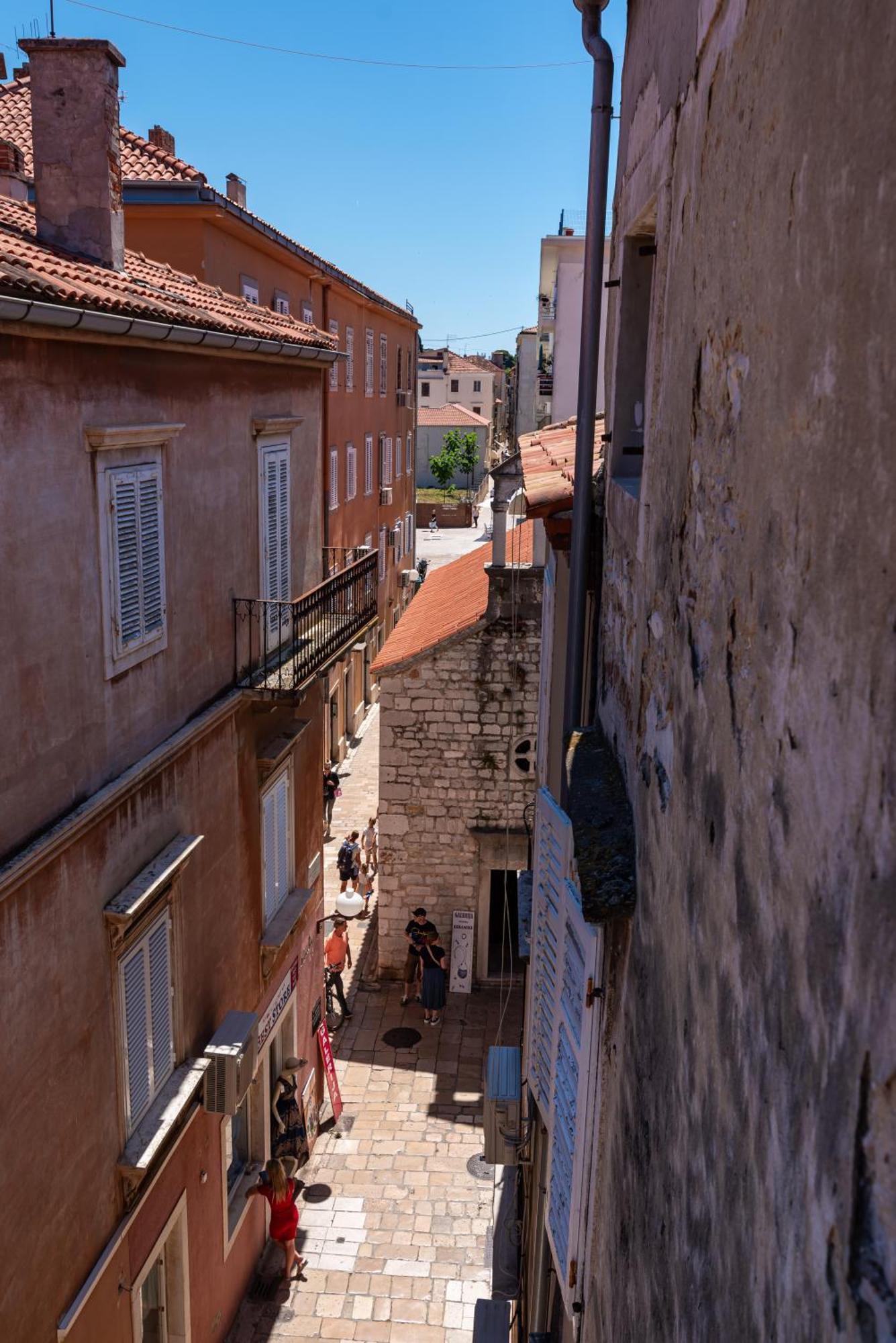 Timeless Antique Old Town With Terrace Lägenhet Zadar Exteriör bild
